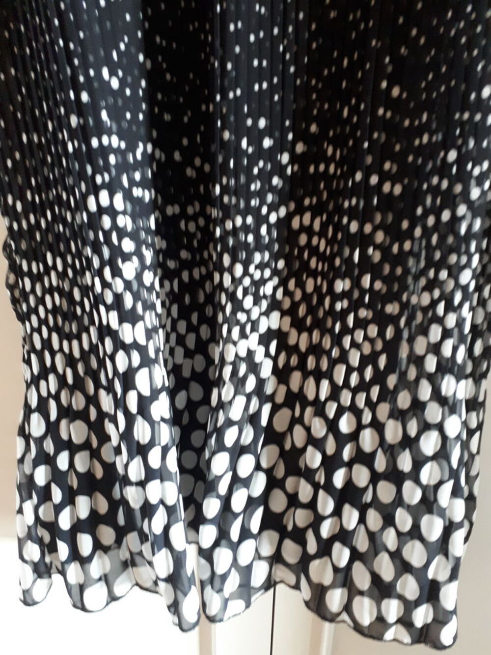 Robe &agrave; pois emmanchures am&eacute;ricaines PROMOD - 38 TBE Vêtements
