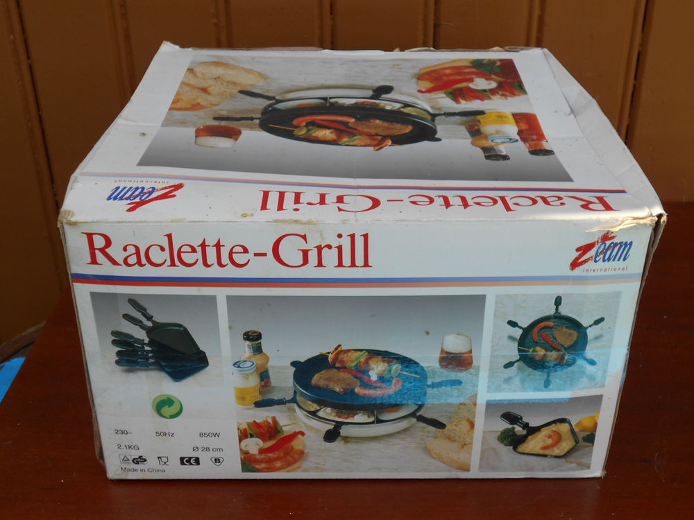 RACLETTE-GRILL " Team International " Electroménager