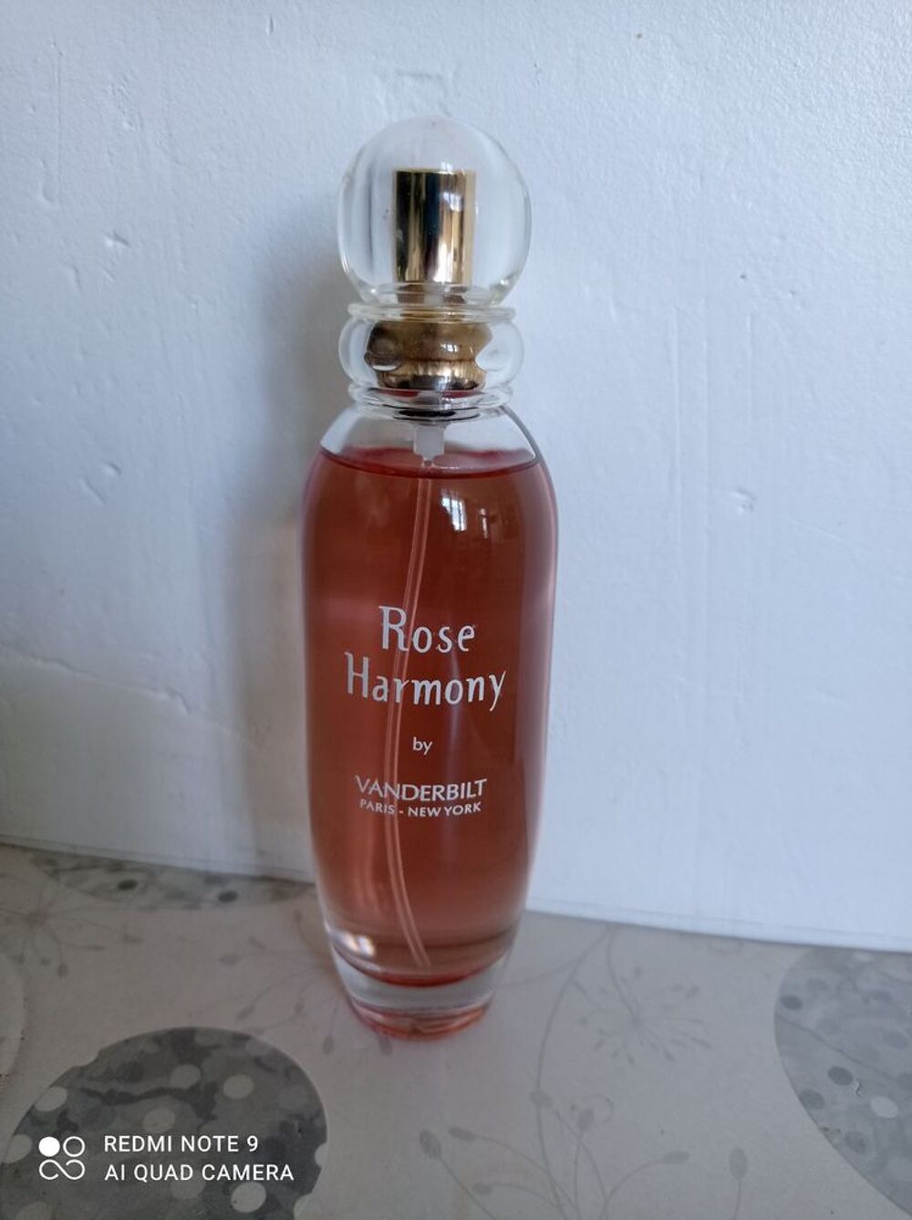 Parfum Rose Harmony (&Eacute;dition limit&eacute;e) - Vanderbilt 