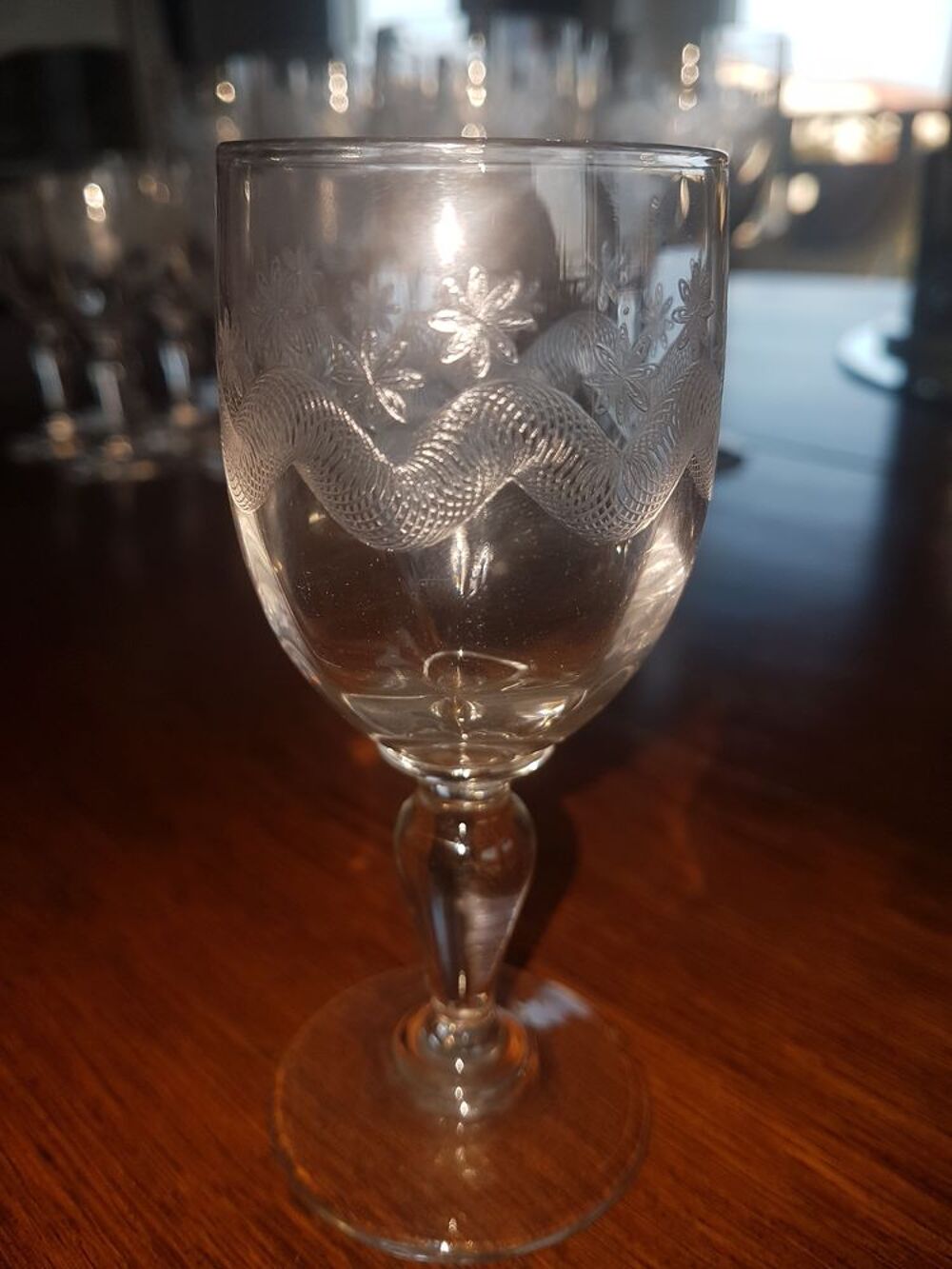 Verres de Vierzon Décoration