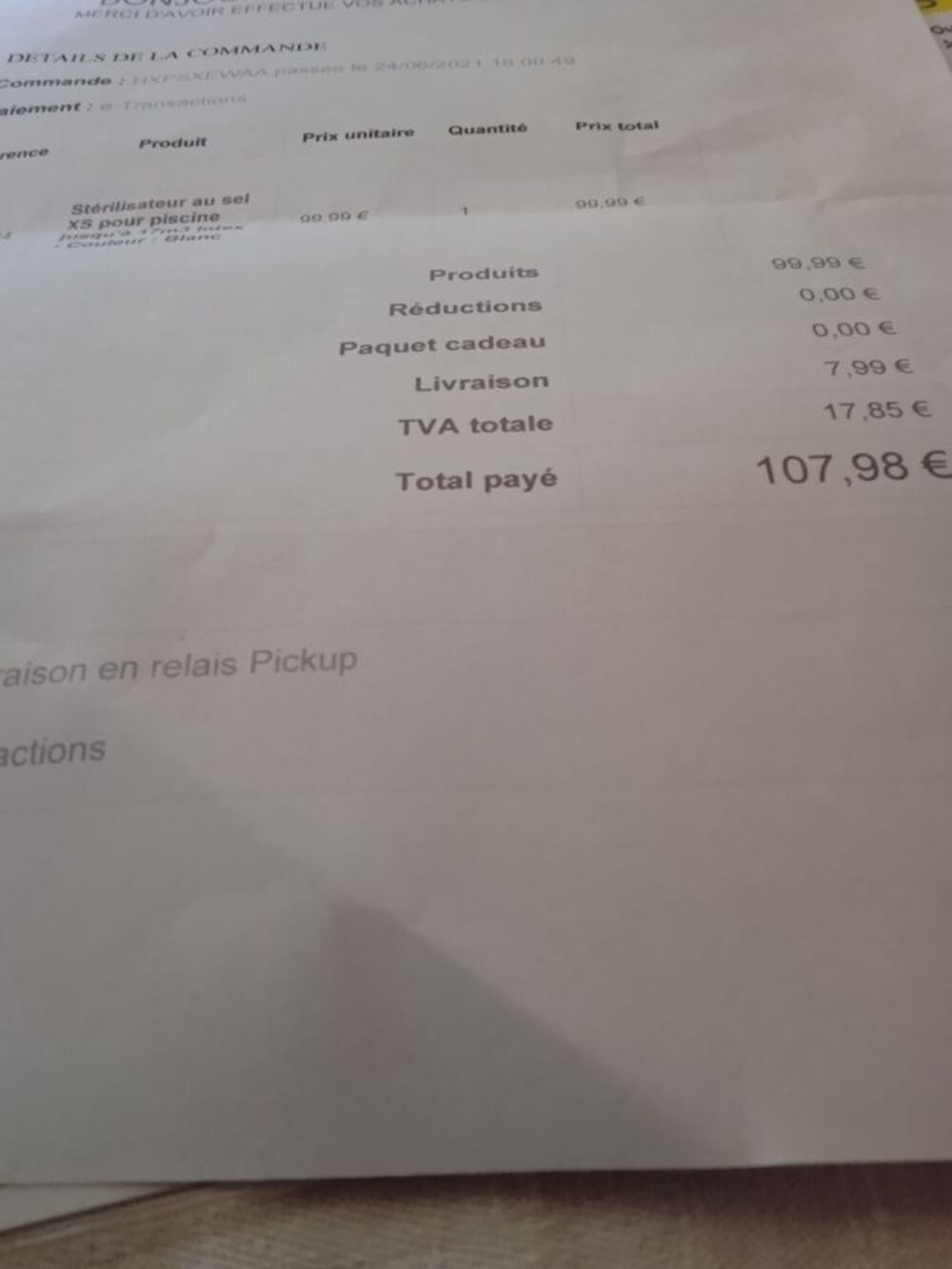 piscine+ st&eacute;rilisateur au sel Jardin