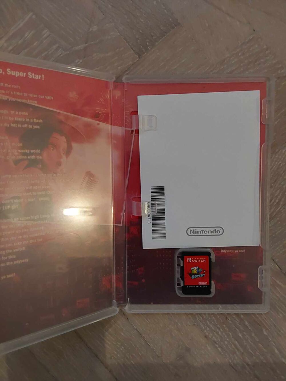 Super Mario Odyss&eacute;e Switch Audio et hifi