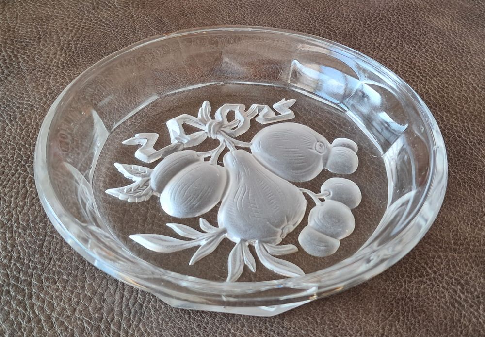 lit de 2 dessous de verre ou bouteille grav&eacute; &eacute;vid&eacute; Décoration