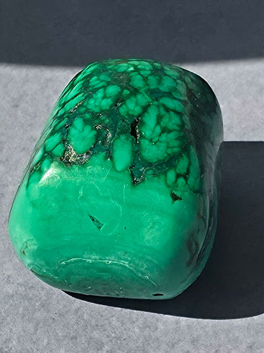 Superbe Pierre de Malachite Naturelle-Katanga RDC (14g) 