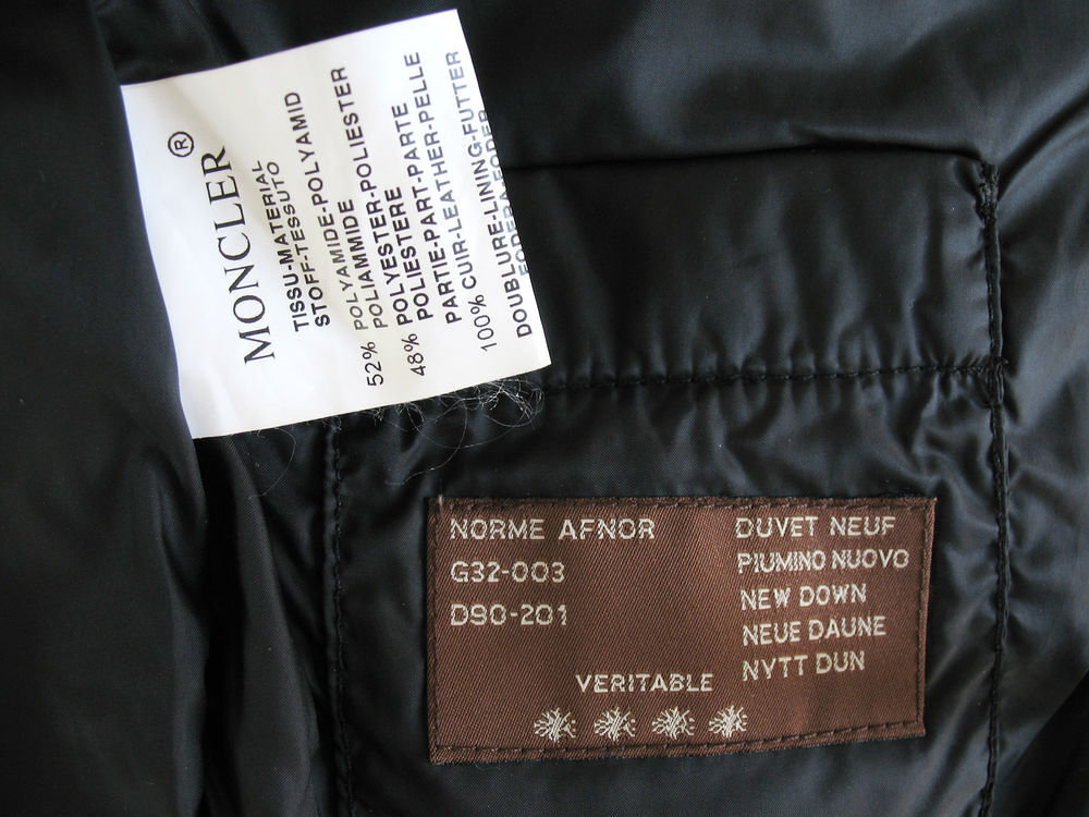 Veste Moncler Taille 1 Taille XS (T.34) Authentique Vêtements
