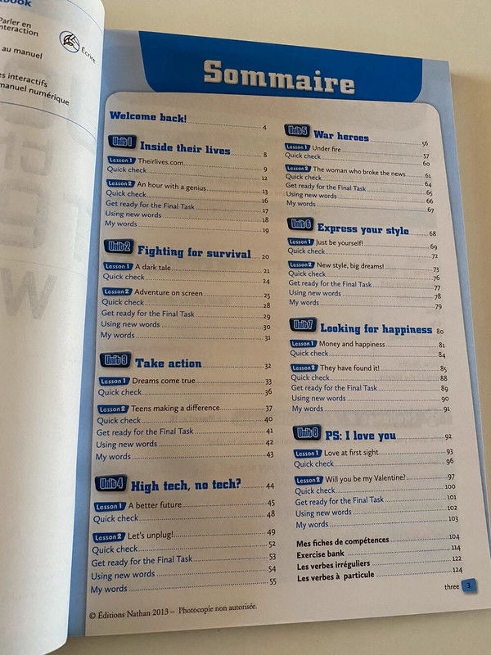 Workbook Join The Team 3&egrave;me Livres et BD