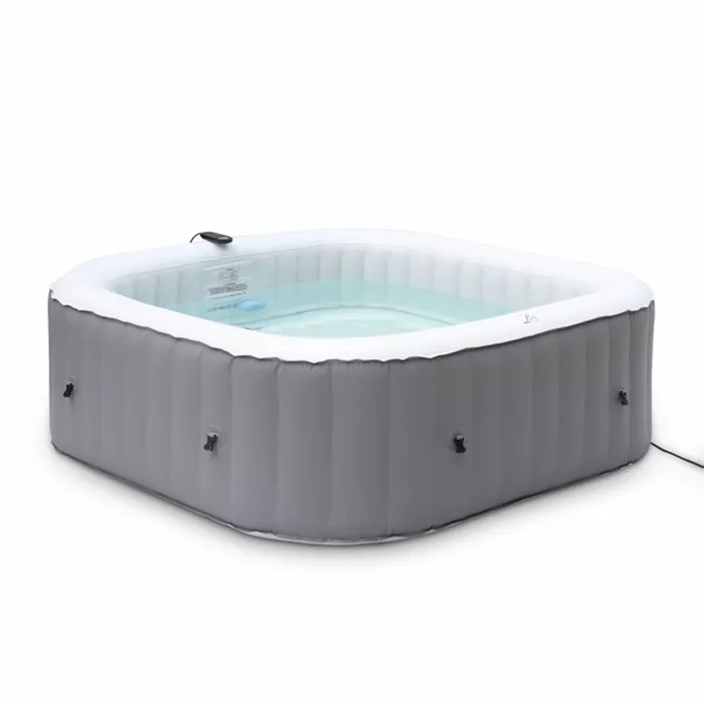 Spa MSPA gonflable carr&eacute; Fjord6 - 6 places NEUF Jardin
