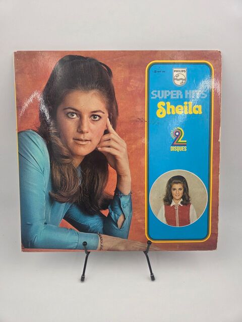 Vinyle 33 tours Super Hits Sheila (comprend 2 disques) 7 Vulbens (74)