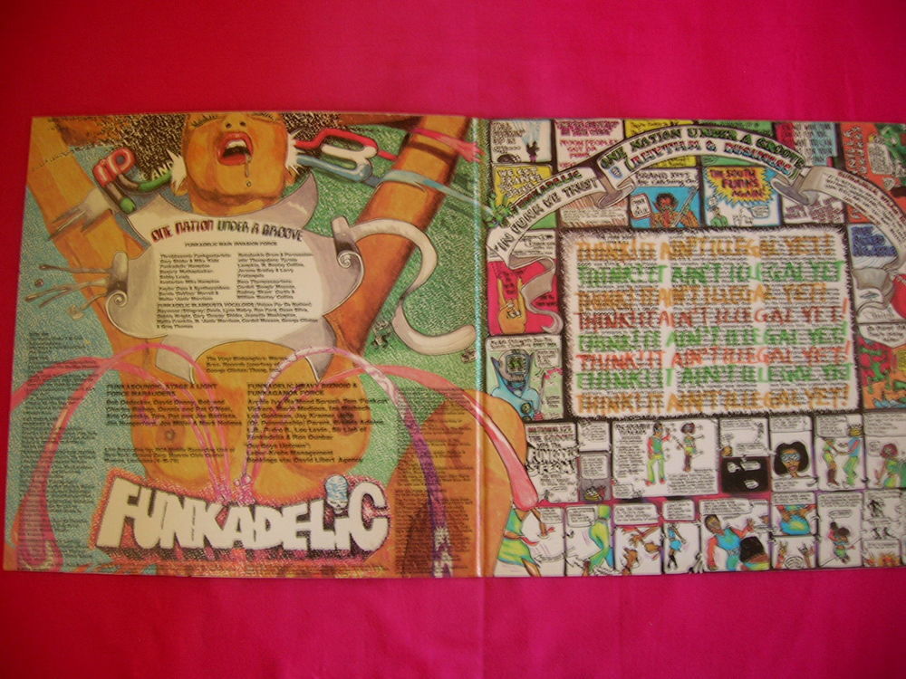 33 TOURS FUNKADELIC One Nation Under the Groove -Original US CD et vinyles
