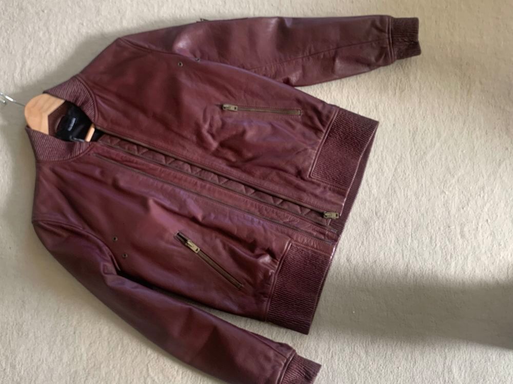 blouson neuf en cuir THE KOOPLES Vêtements