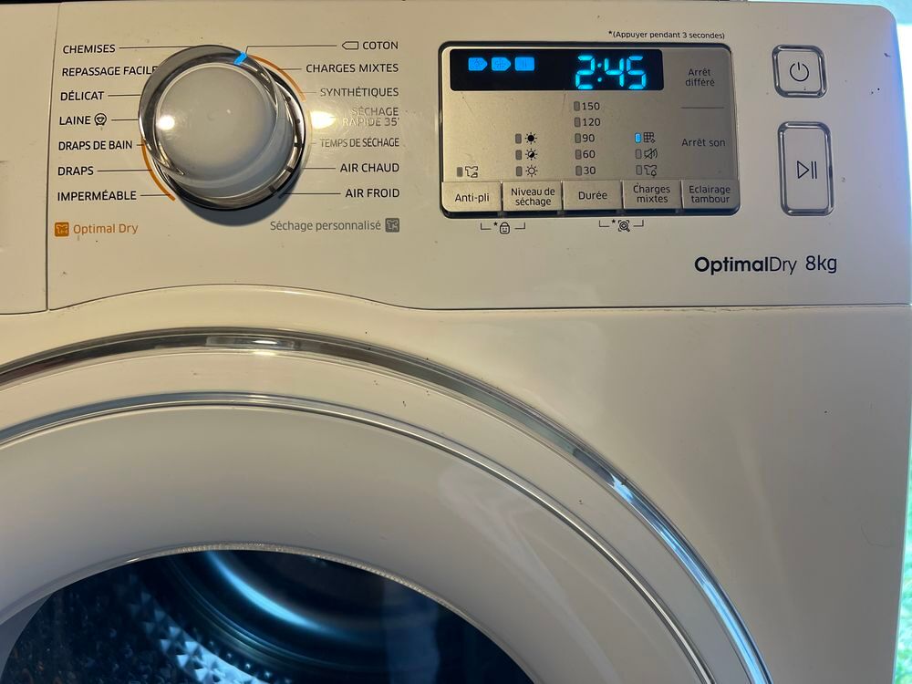 S&egrave;che-linge Samsung, 8 kg Electroménager
