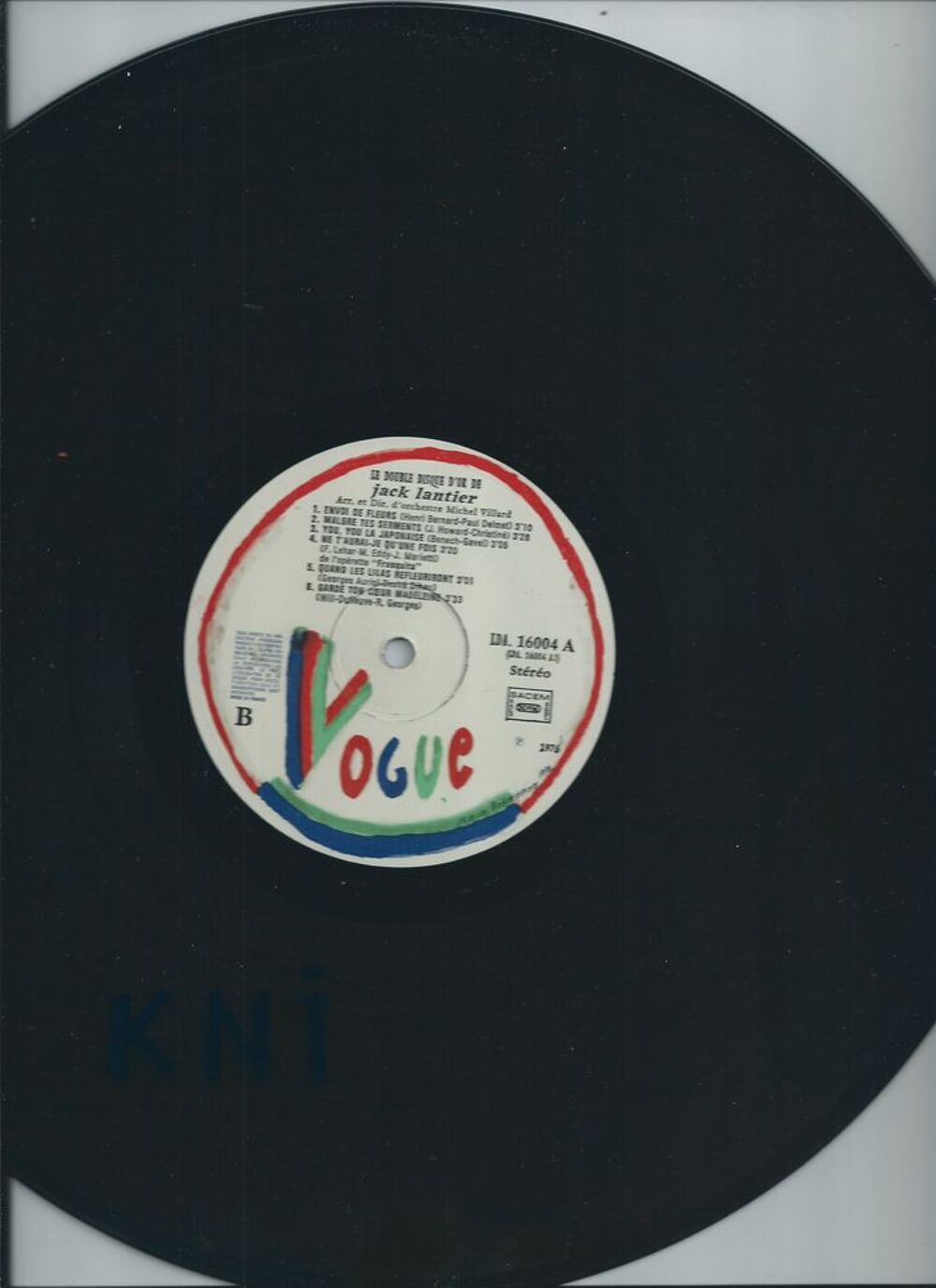 Vinyle 33T , Jack Lantier D- D -O1976 CD et vinyles