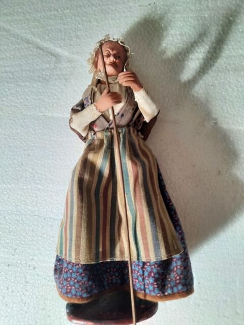 V�ritable santon en argile 15 Gunsbach (68)