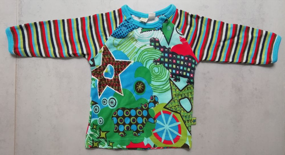 T-shirt manches longues 6-9 mois Vêtements enfants