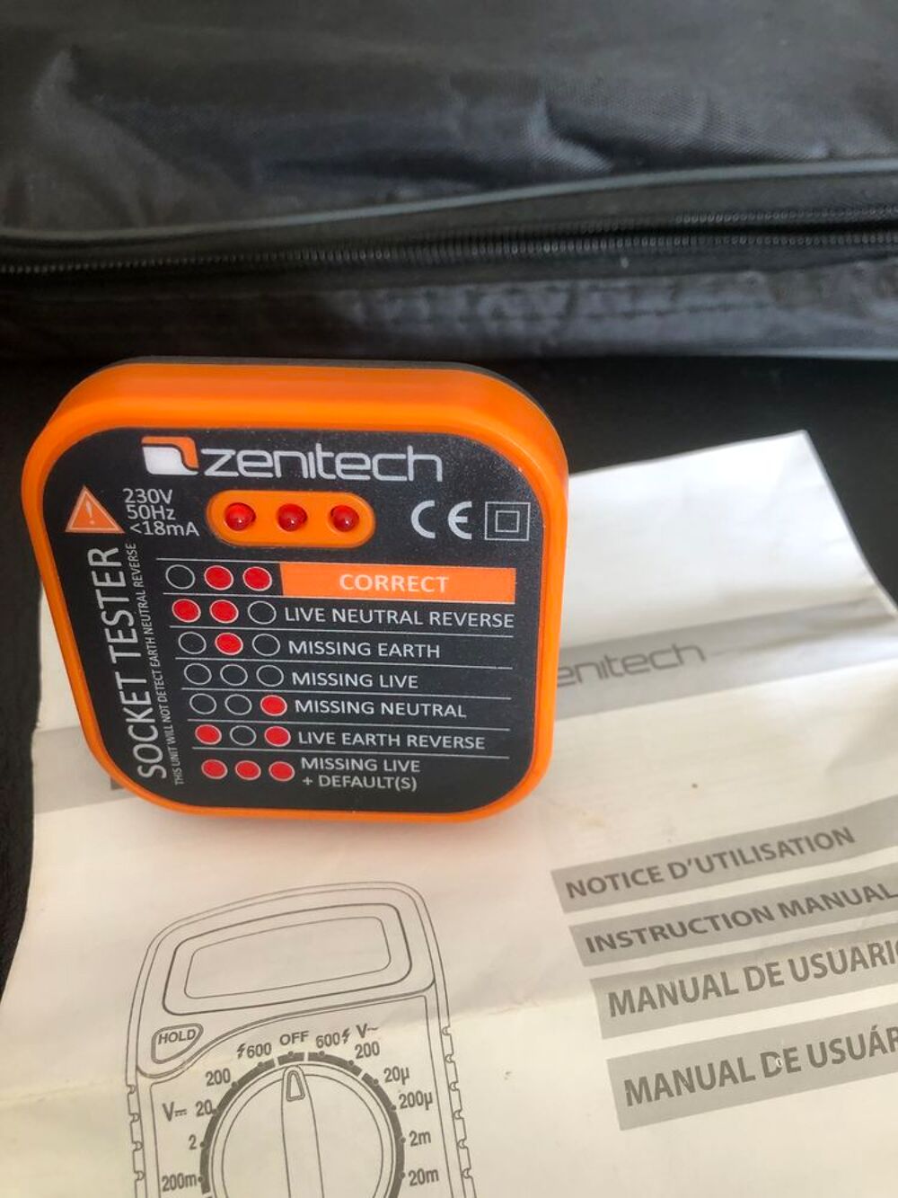 testeur de tension zeniteck Bricolage