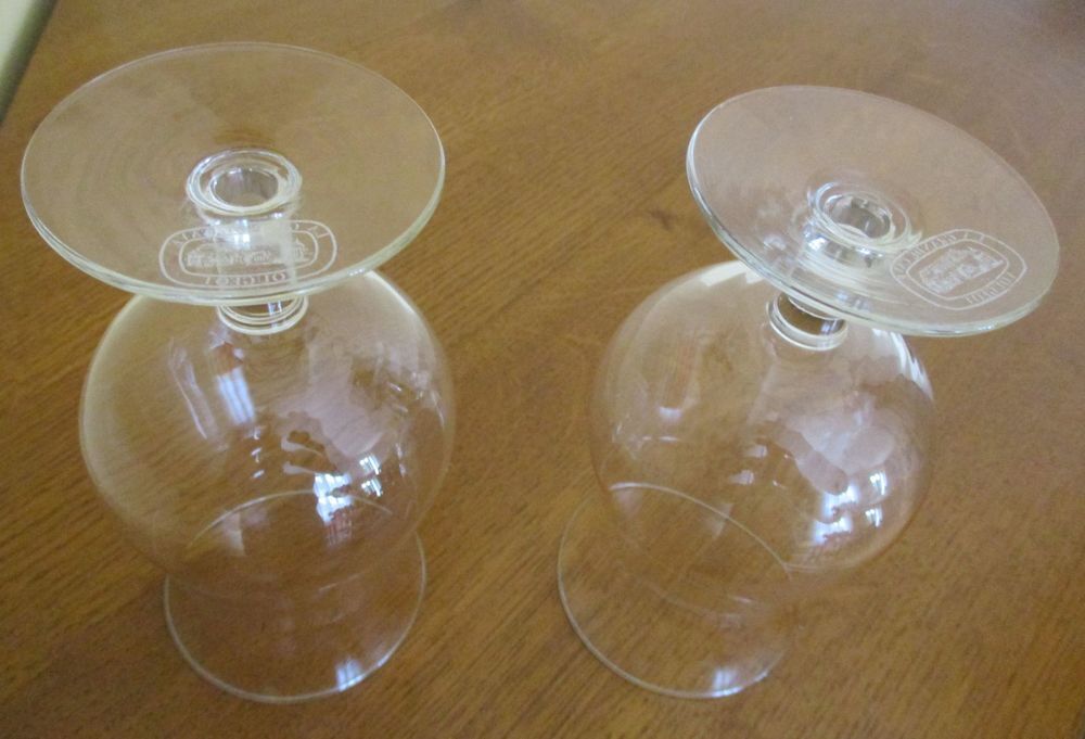 2 verres vin vougeot Décoration