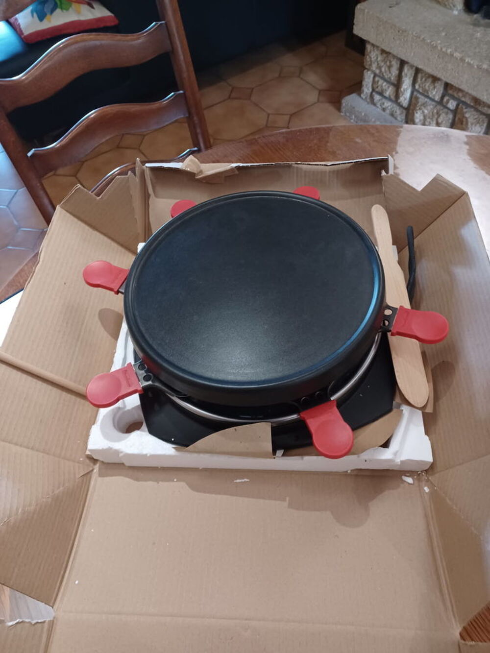 appareil &agrave; raclette
cadeau id&eacute;al pour la f&ecirc;te des m&egrave;res Electroménager