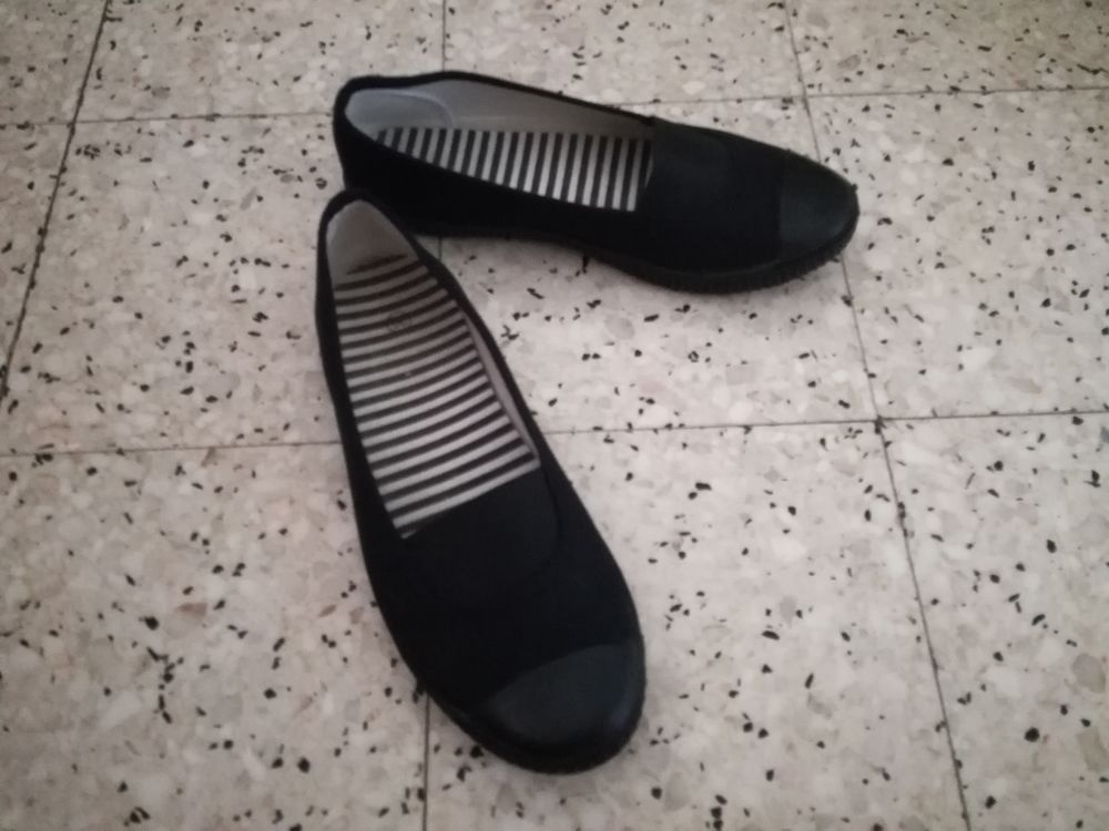 Ballerine en toile Chaussures