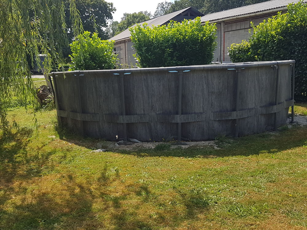 Piscine ronde Intex 549x122 cm Jardin