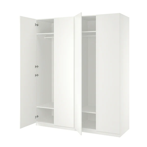 2 portes Forsand blanc mat 50x195 cm IKEA - avec charnières 45 Nieul-sur-Mer (17)
