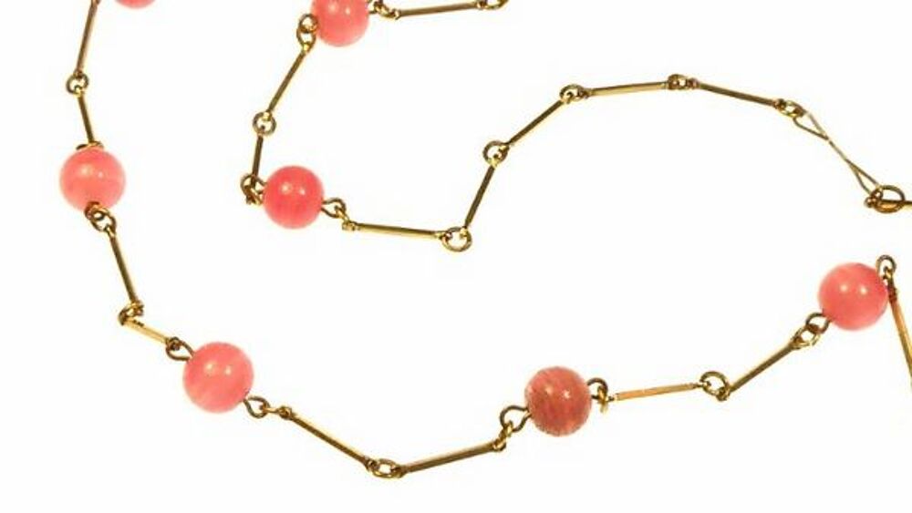Collier en rose de quatz Bijoux et montres