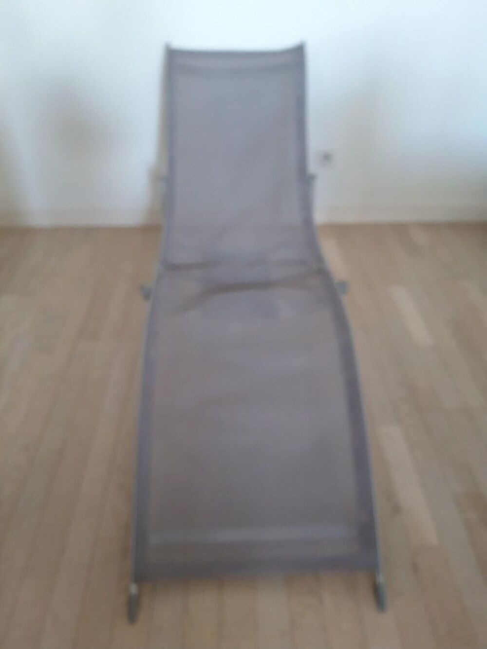 Bain de soleil aluminium gris Jardin