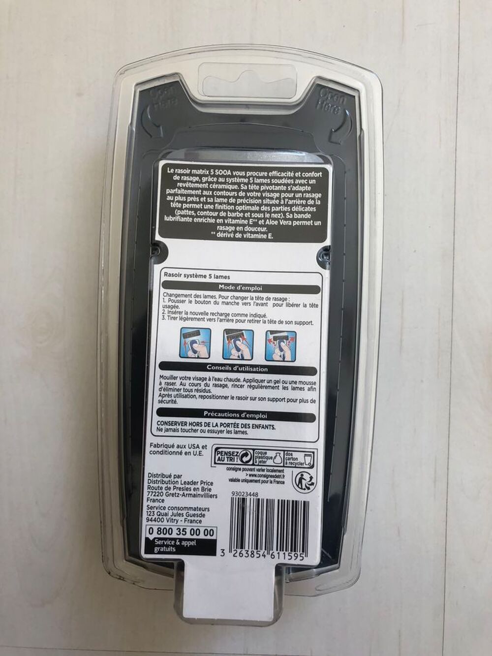 Rasoir SOOA Matrix 5 haute pr&eacute;cision neuf Electroménager