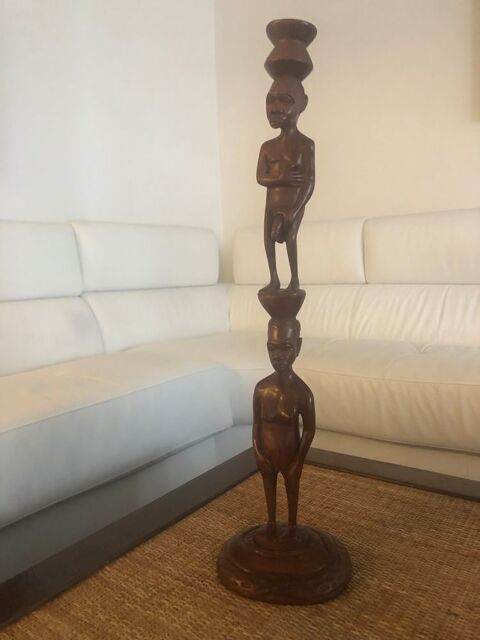 Sculpture africaine en sipo 60 Puteaux (92)