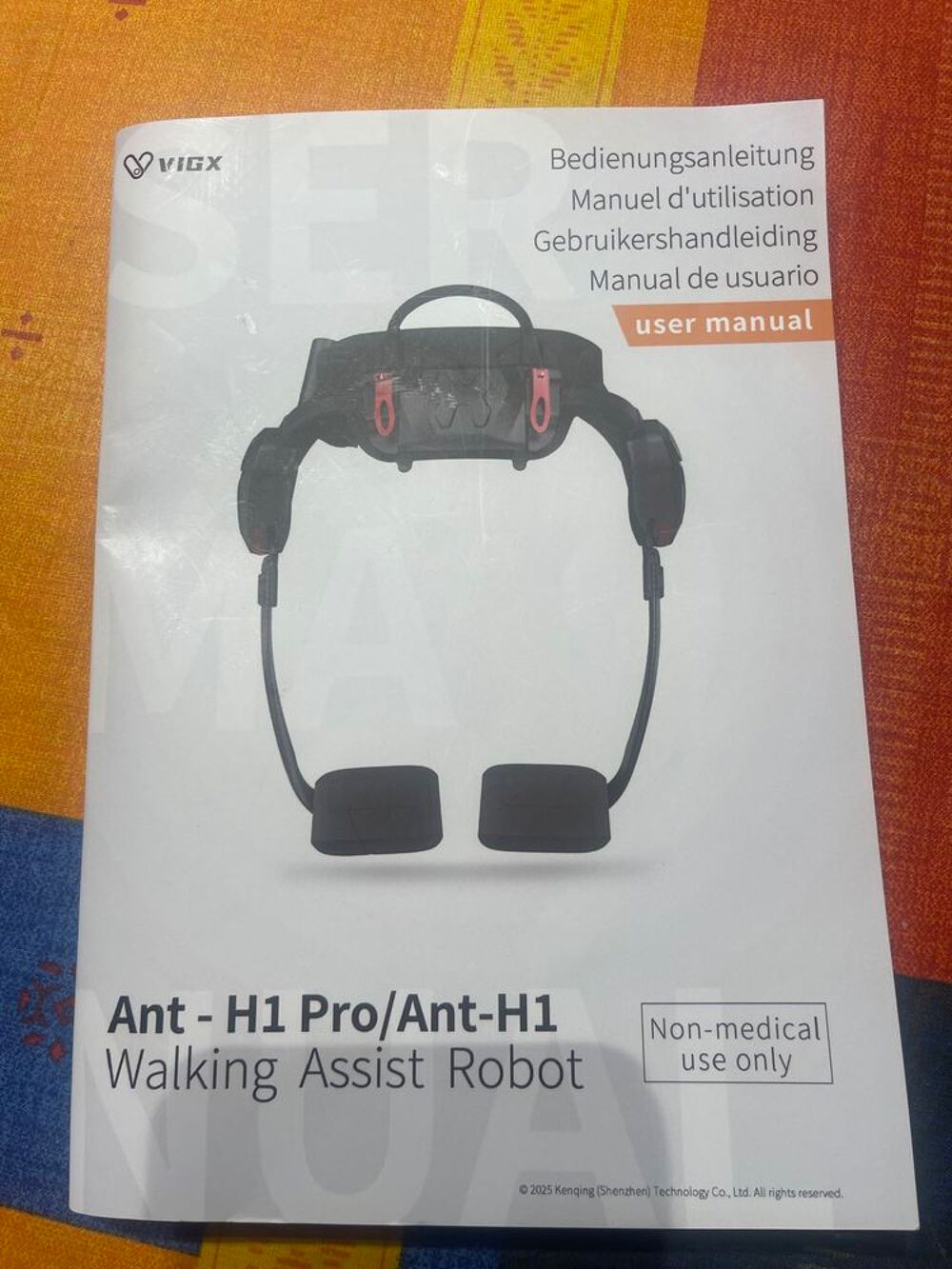 robot d'assistance &agrave; la marche Ant-H1 Pro/Ant-H1 " VIGX " Sports
