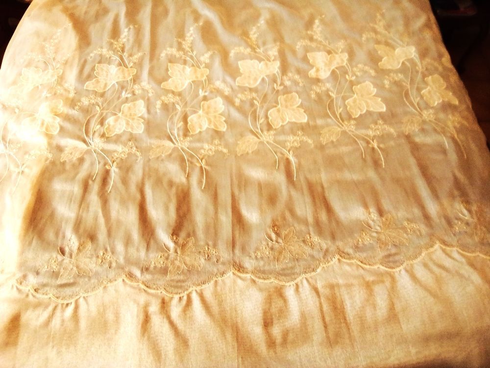 Rideau Brod&eacute; en polyester Décoration