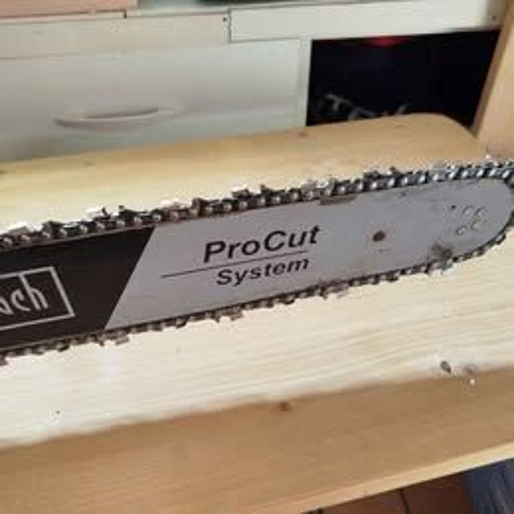 une tron&ccedil;onneuse thermique Bricolage