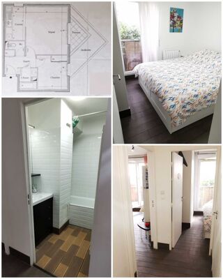  Appartement � vendre 2 pi�ces 44 m�