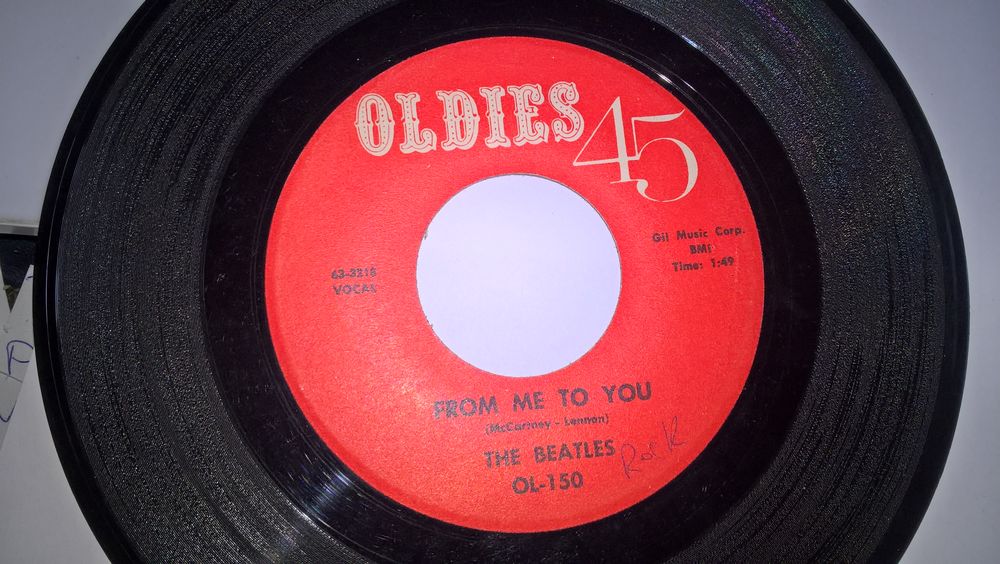 the beatles 45tr (8) CD et vinyles