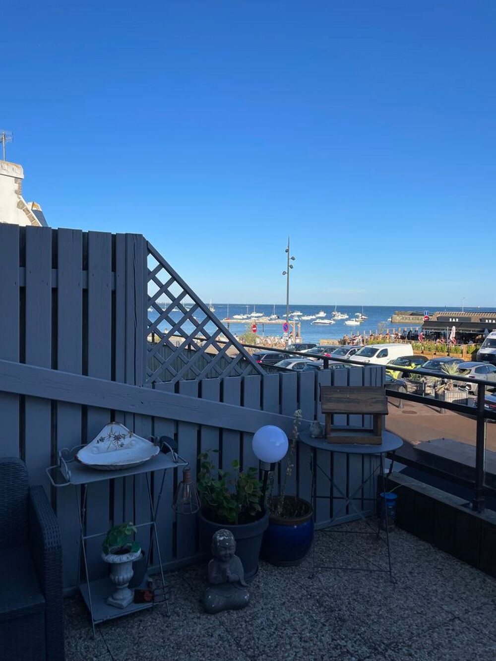  Vue mer avec terrasse ..tout confort une chambre Bretagne, Ploemeur (56270)
