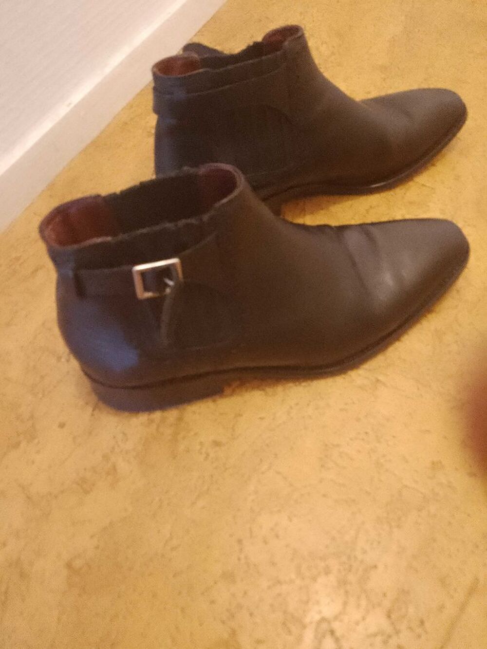 chaussure semi montante boots Chaussures