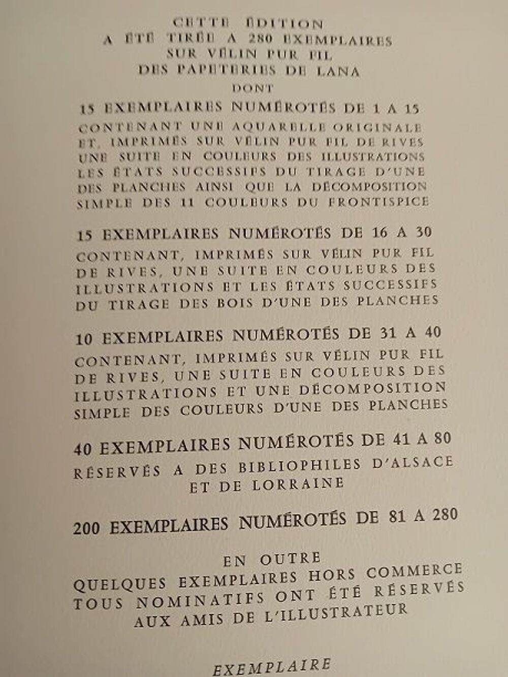 ROBERT BELTZ - HISTOIRES EXTRAORDINAIRES Ex. 264/280 1958. Livres et BD