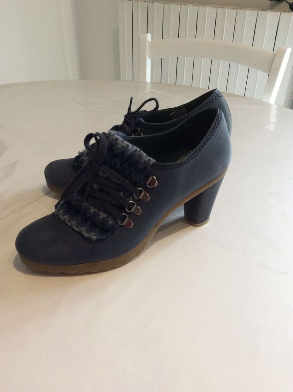 Mocassins bleus Chaussures