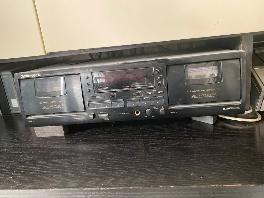 lecteur enregistreur doubles cassettes pionner Audio et hifi