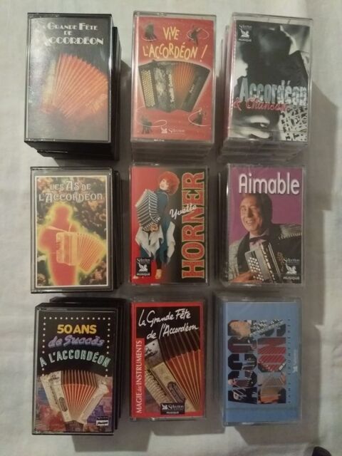 Cassettes audio - Lot de 80 Bon-Encontre (47)