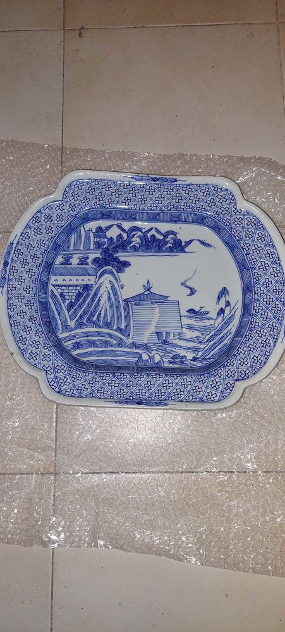 plats en porcelaine chinoise Dcoration