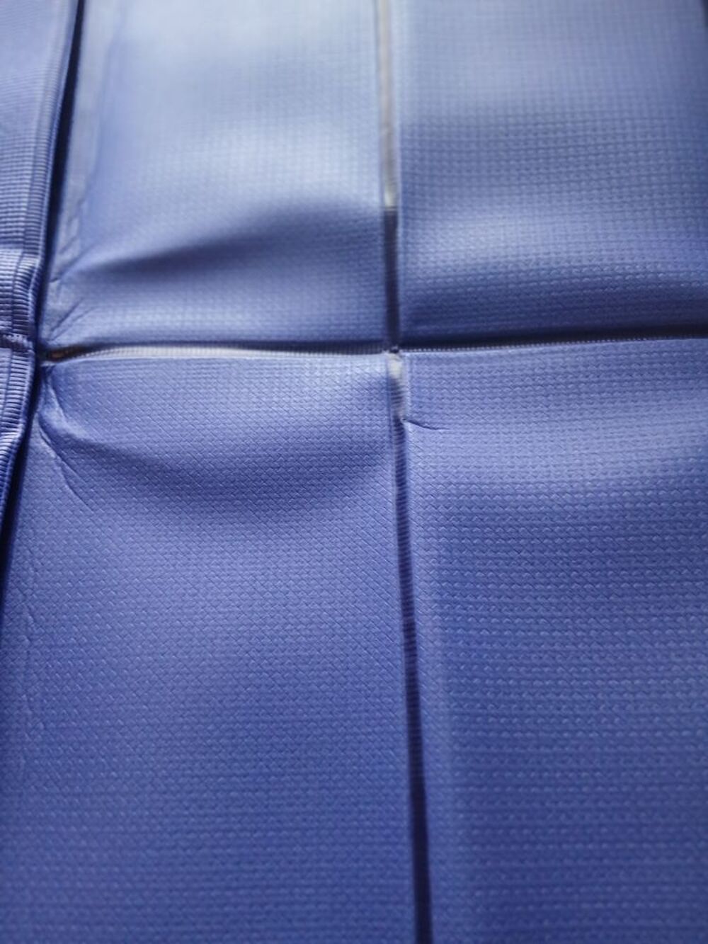 Tapis de yoga pliable bleu Sports