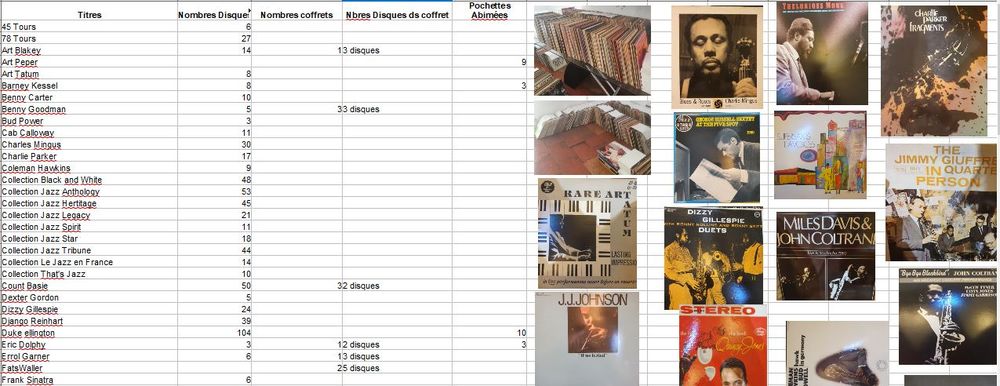 Vinyles 33 Tours JAZZ CD et vinyles
