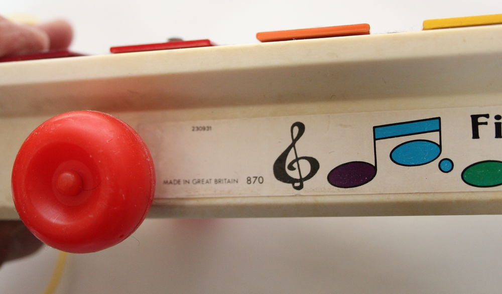 Jouet Xylophone &agrave; trainer FISHER PRICE 1978 Jeux / jouets
