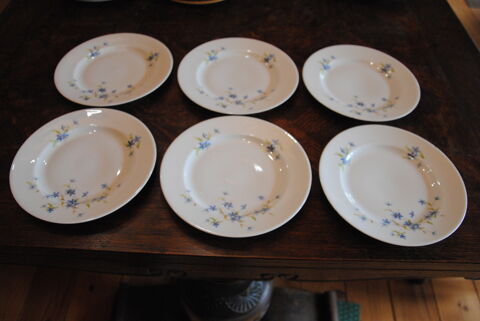 Assiettes � dessert Limoge 12 Cl�gu�rec (56)