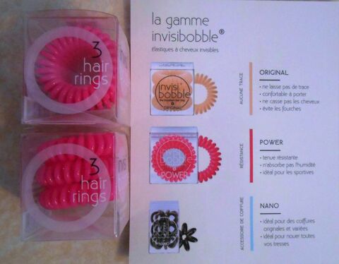 Lot de 3 �lastiques pour cheveux invisibobble Sephora 1 Villejuif (94)