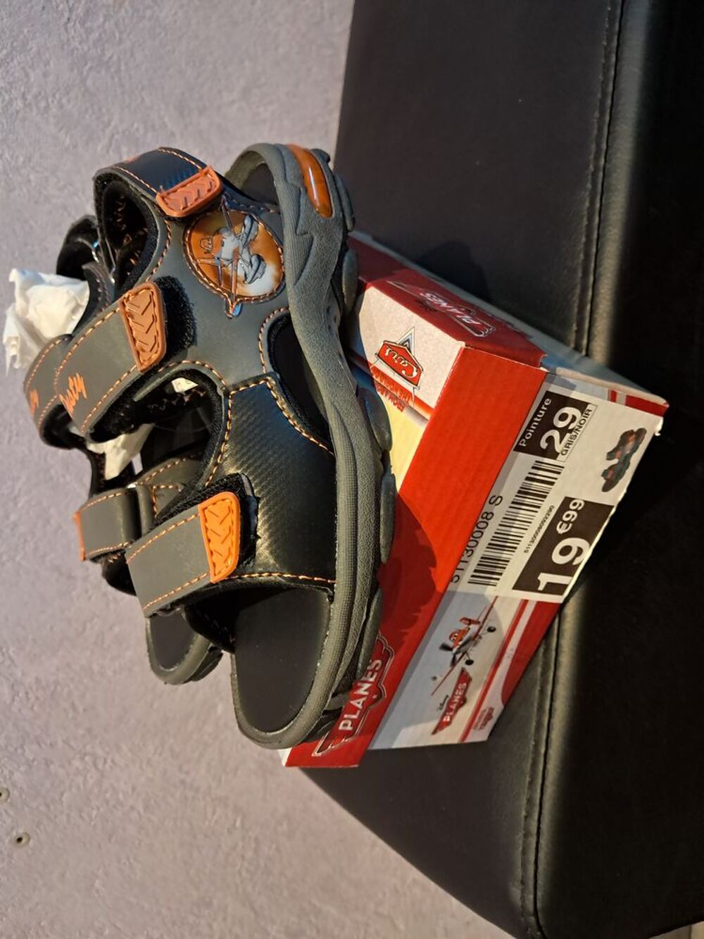 Pointure 29 Sandales nu-pieds planes disney neuve &eacute;tiquet&eacute; Chaussures enfants