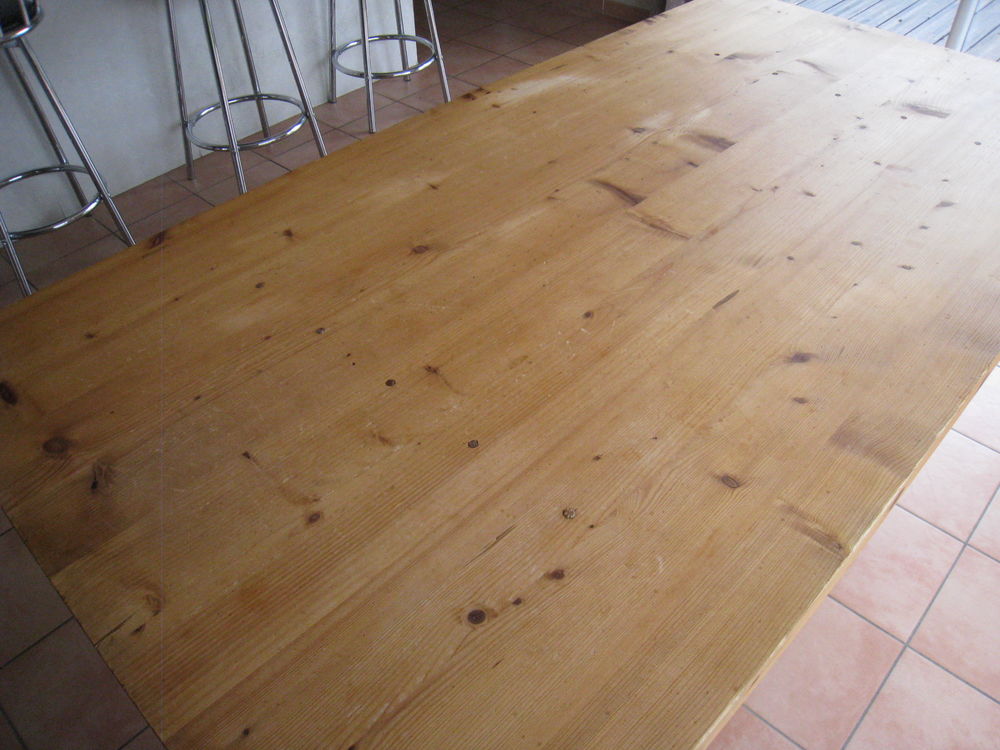 Table pin de Scandinavie massif 6 personnes Meubles