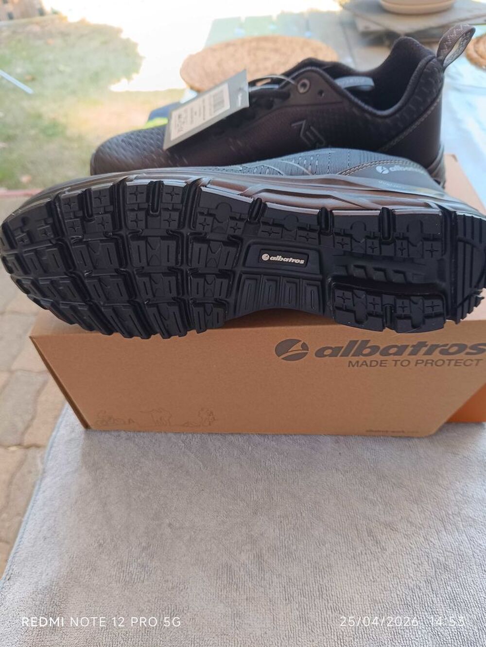 Chaussures de s&eacute;curit&eacute; Albatros T44 Chaussures