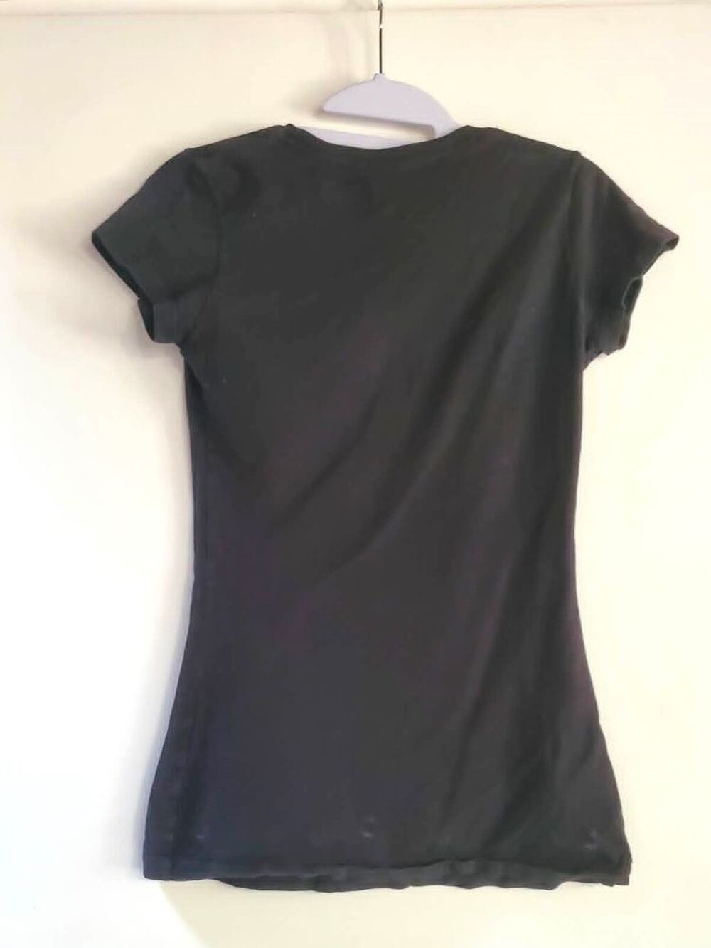 TEE-SHIRT FEMME NOIR "I LOVE BUBBA" "Miami" T34 ou 36 Vêtements