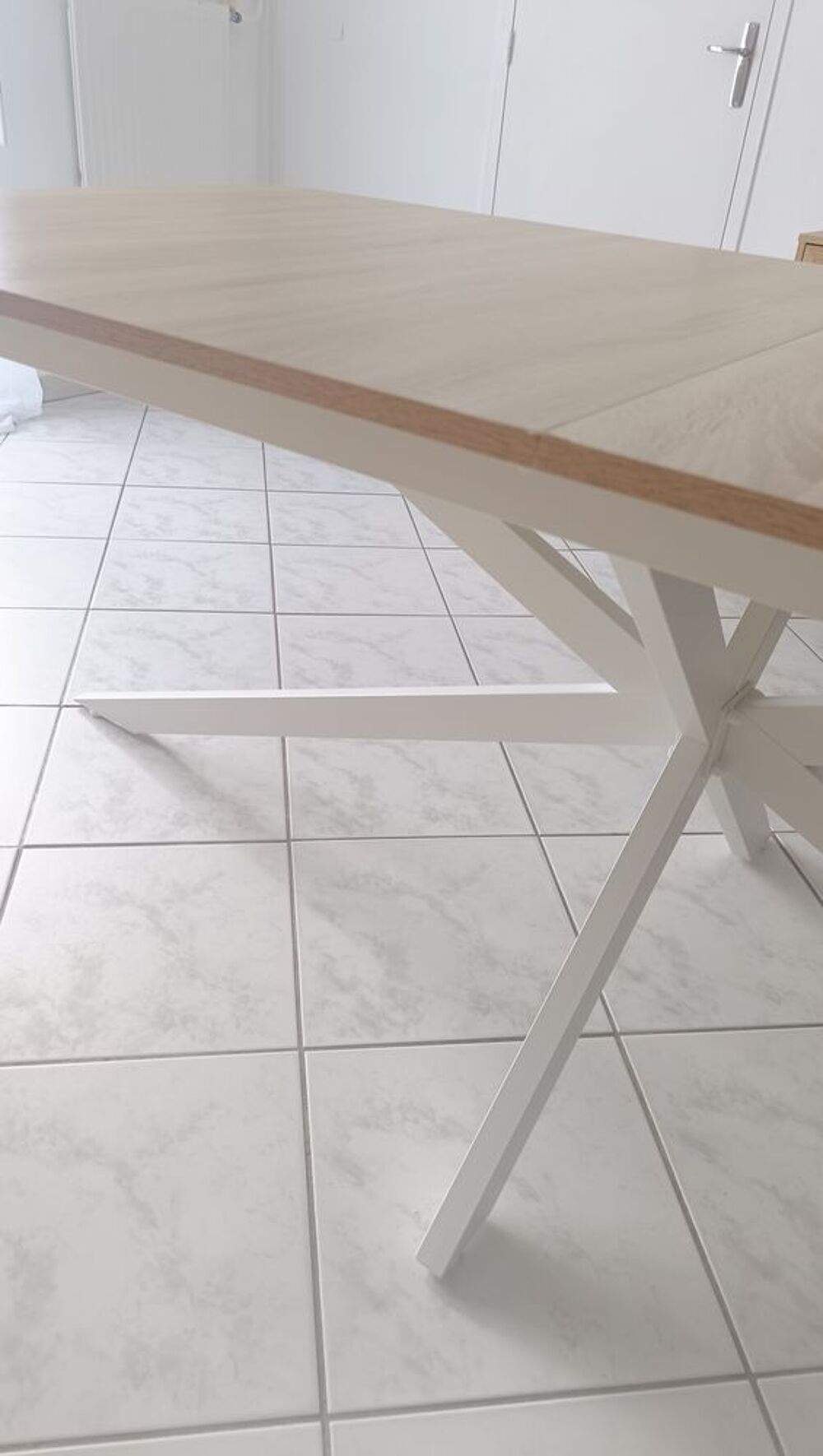 Table de salle &agrave; manger avec rallonge Meubles
